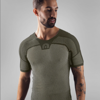 Short Sleeve Base Layer w/ Drynamo™ - 50% DISCOUNT applied at checkout