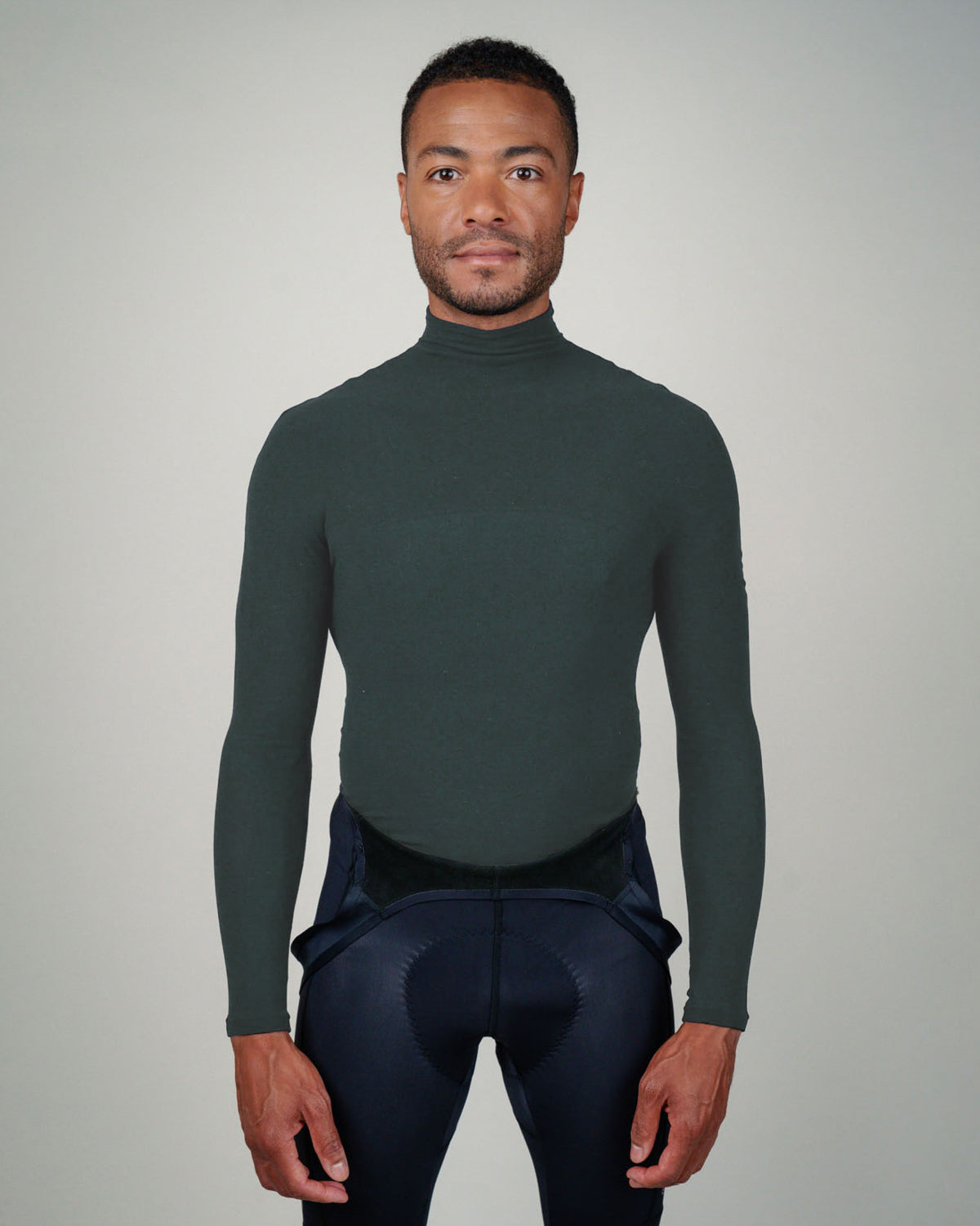 Mens turtleneck long deals sleeve t shirt